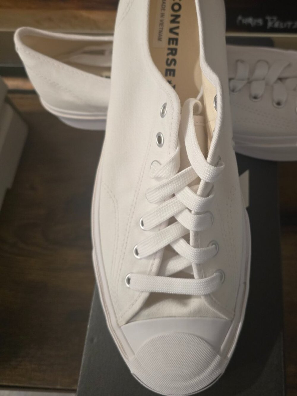 Converse Jack Purcell Classic Sneakers "White" 164057C Shoes Mens Sz 10 US NEW